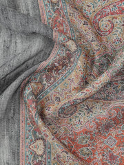Traditional Earth Tone Kani Jacquard Shawl